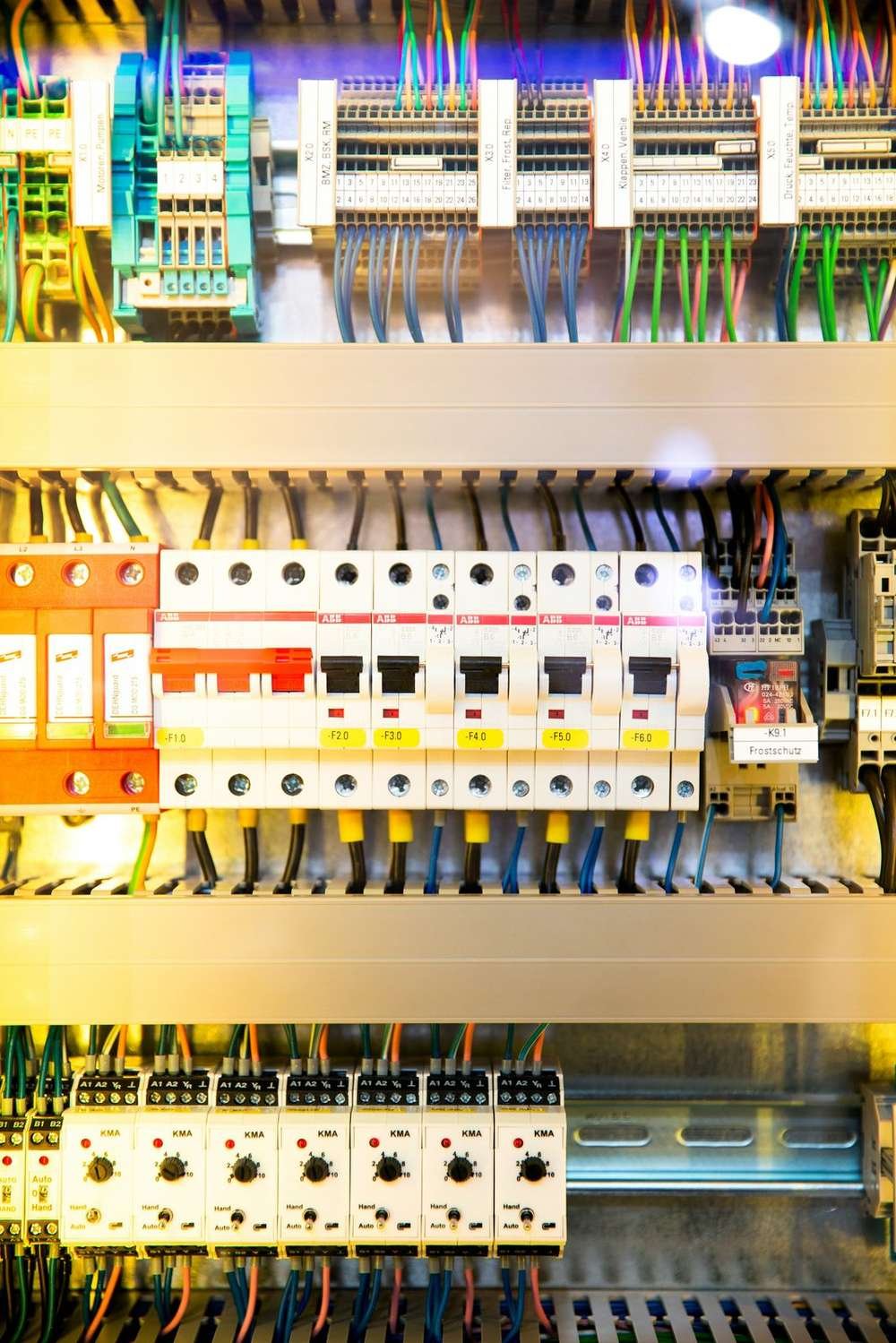 Câblage d'un tableau électrique